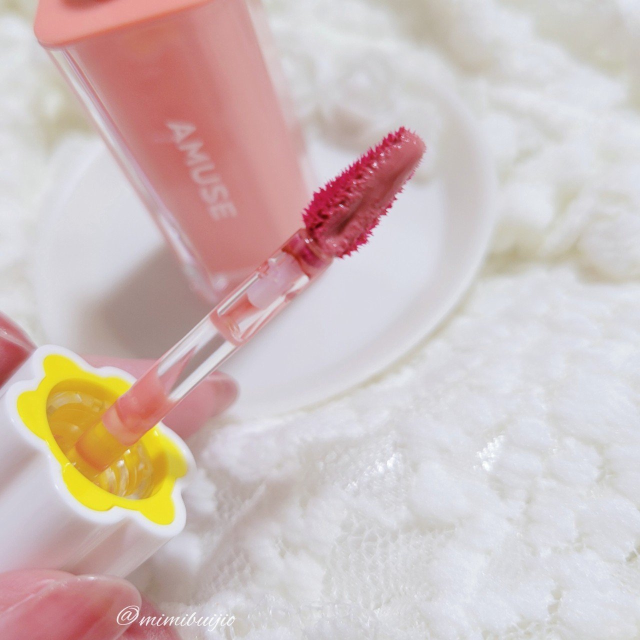 デューティント/AMUSE/リップティントを使ったクチコミ（3枚目）