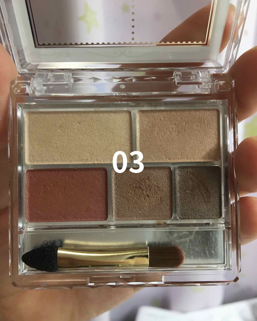 パーフェクトマルチアイズ/キャンメイク/アイシャドウパレットを使ったクチコミ(2枚目)