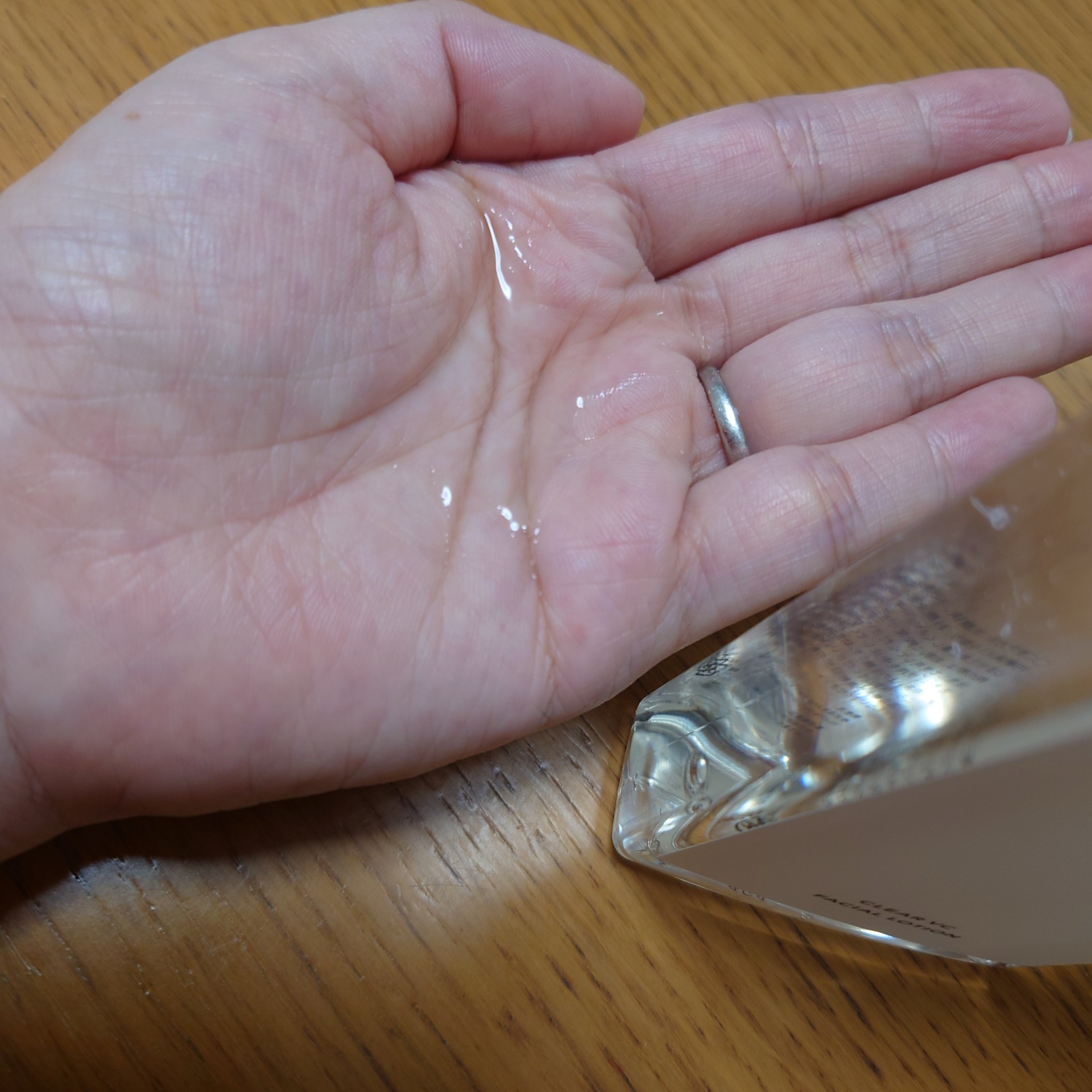 クリアVCフェイシャルローション/BORDER FREE cosmetics/化粧水を使ったクチコミ（2枚目）