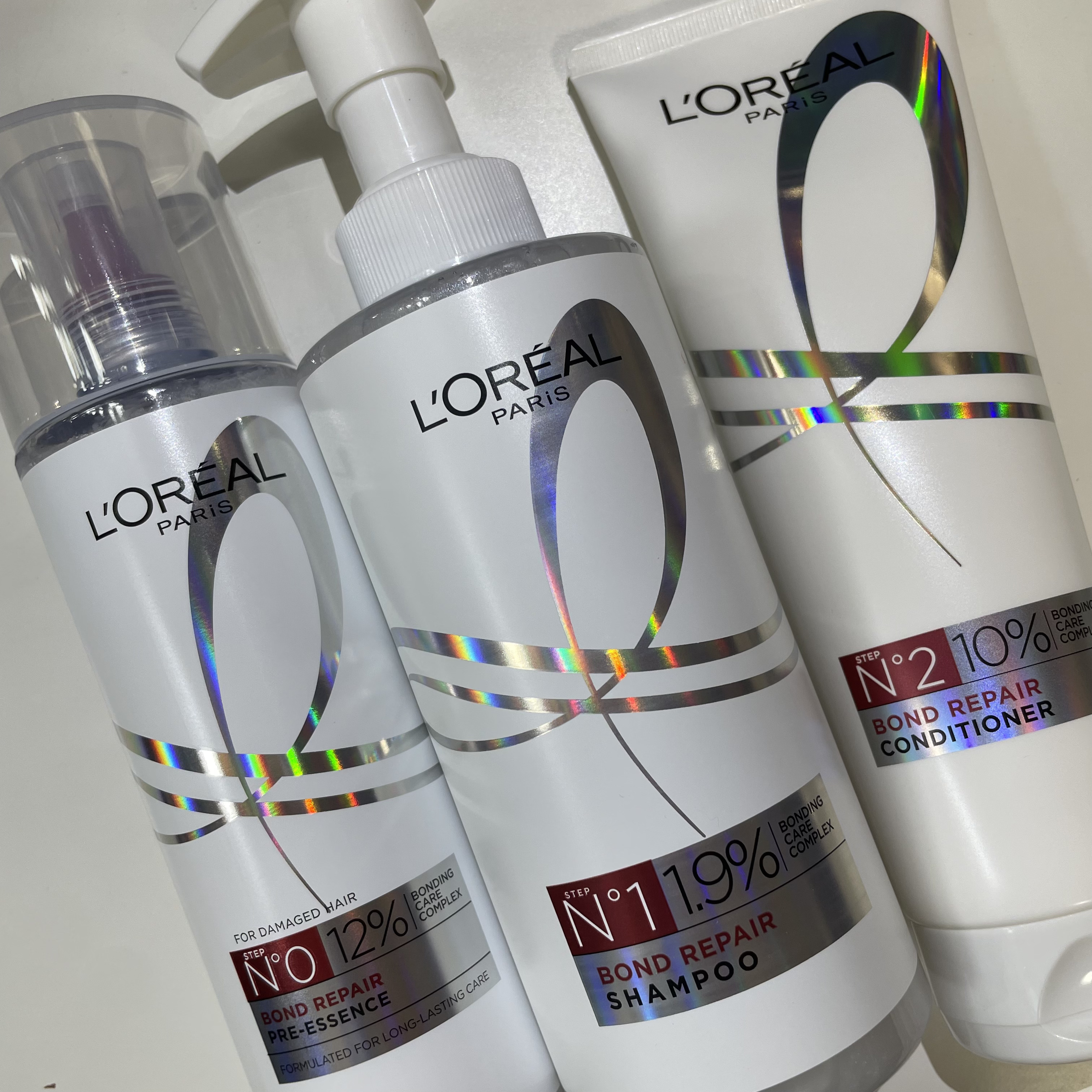ロレアル パリ ボンド リペア シャンプー／コンディショナー/ロレアル パリ/市販シャンプーを使ったクチコミ（1枚目）