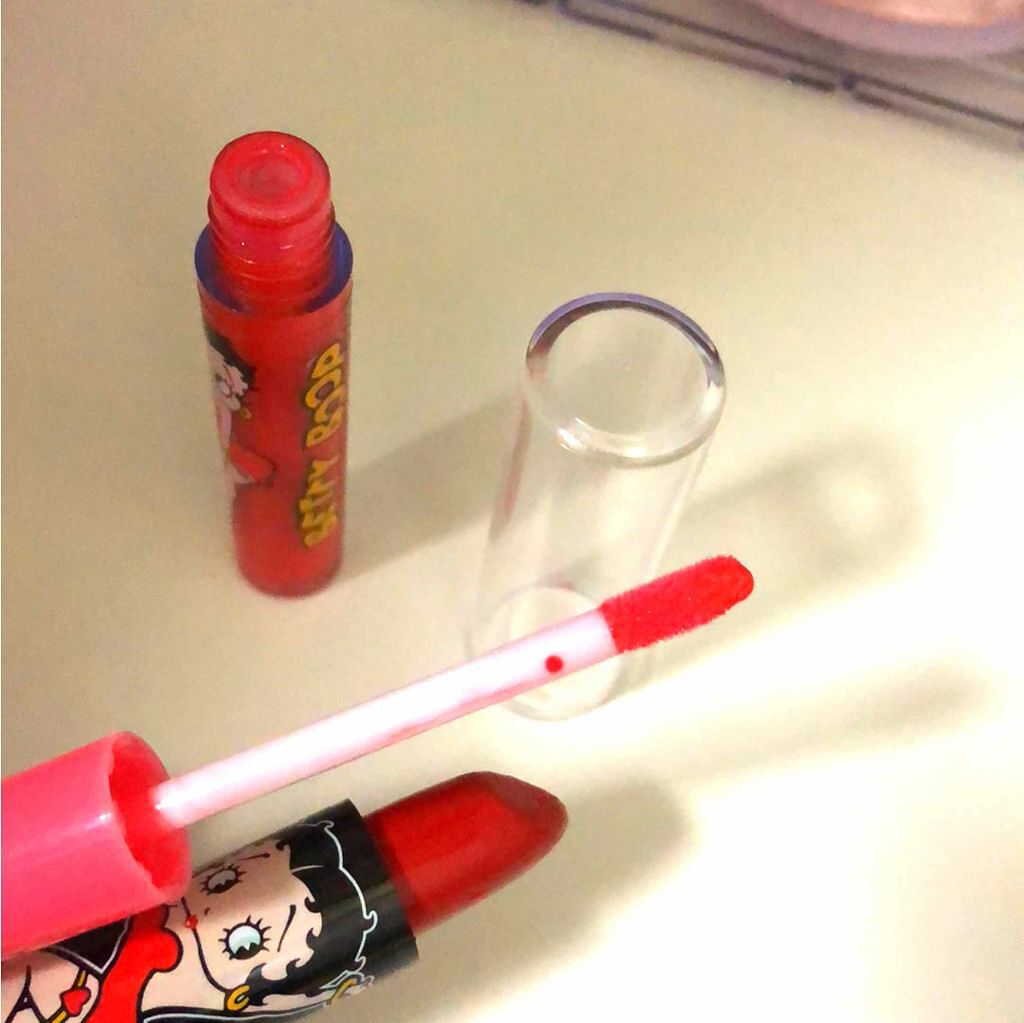 リップスティック  ベティー ブーブー/サンキューマート/リップグロスを使ったクチコミ（2枚目）