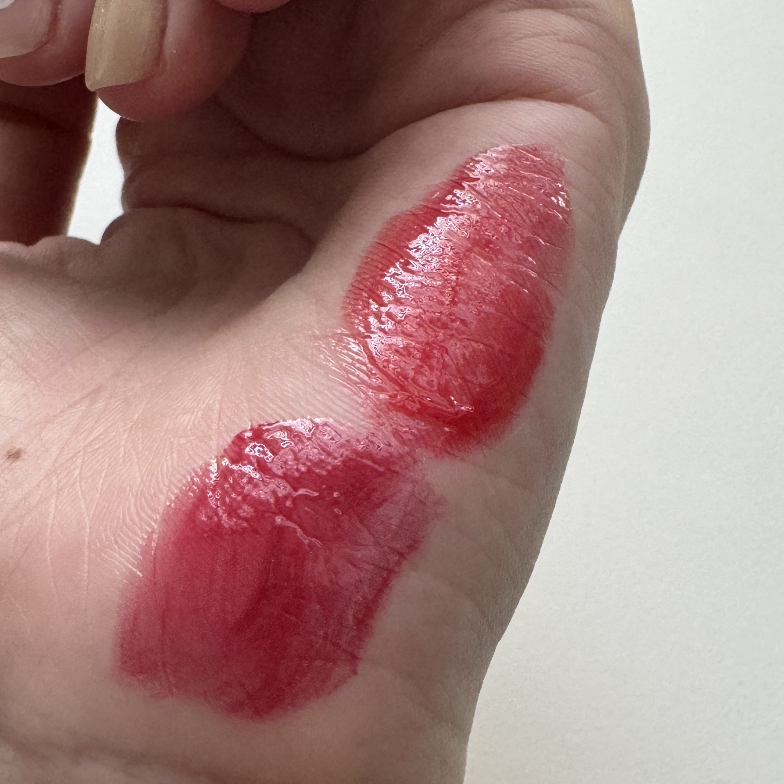 クチュールリップティントグレイズ アップルシャーベット/espoir/リップティントを使ったクチコミ（2枚目）