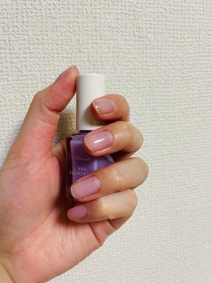 ネイルファンデーション/パラドゥ/マニキュアを使ったクチコミ(2枚目)