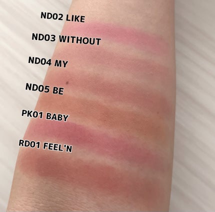 リップアンドチーク ブラーリープリンポット/fwee/口紅を使ったクチコミ(9枚目)