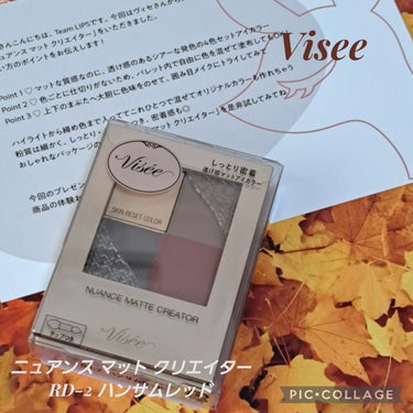 ニュアンス マット クリエイター/Visée/パウダーアイシャドウを使ったクチコミ（1枚目）