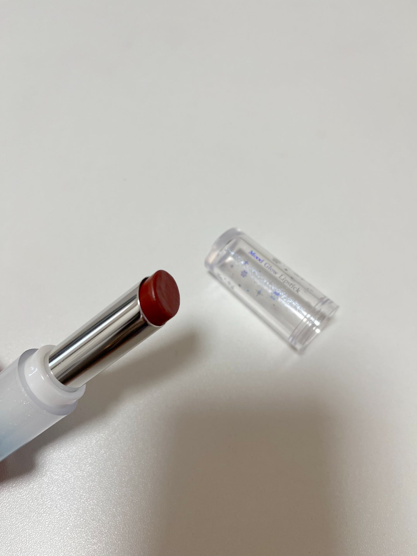 ムードグロウリップスティック/dasique/口紅を使ったクチコミ(3枚目)