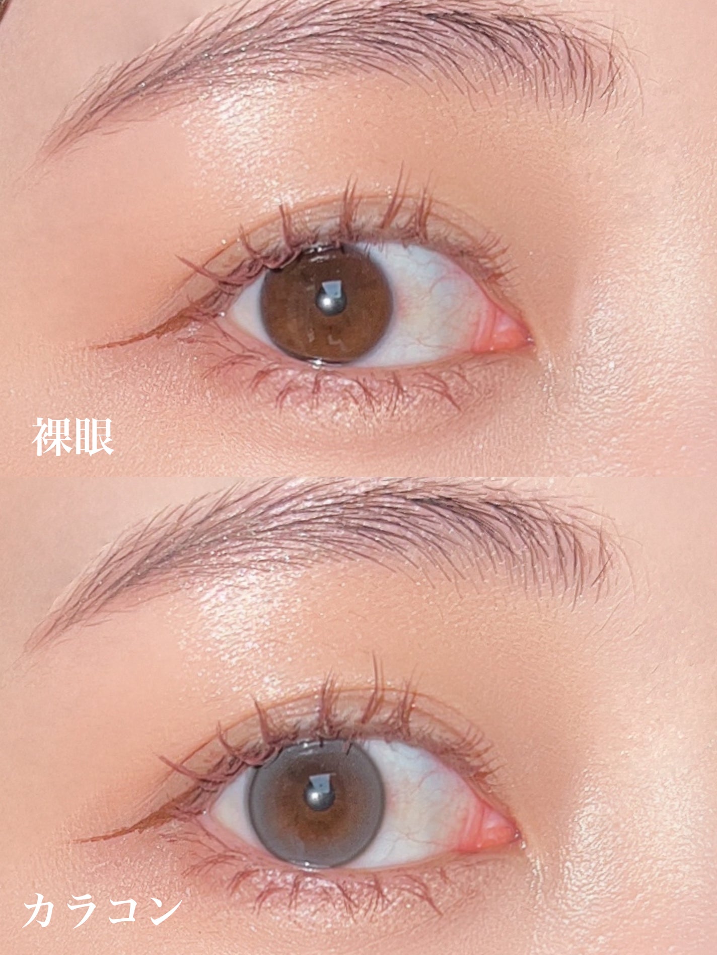 ShineTouch 1day/OLENS/ワンデー(1DAY)カラコンを使ったクチコミ(5枚目)