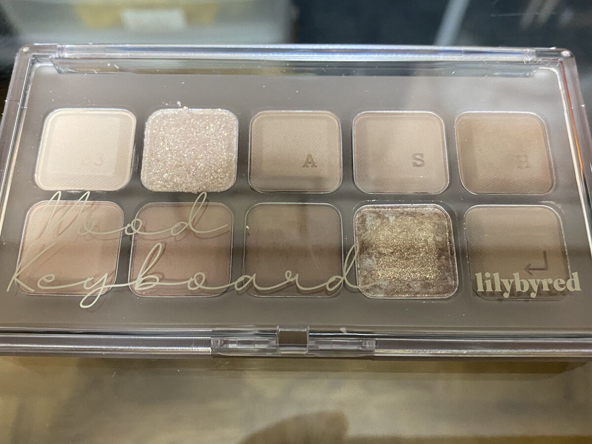 ムードキーボード/lilybyred/アイシャドウパレットを使ったクチコミ（1枚目）