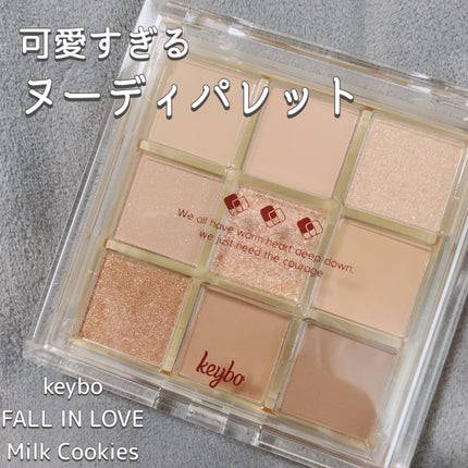 KEYBO FALL IN LOVE SHADOW PALETTE/keybo/アイシャドウパレットを使ったクチコミ(1枚目)