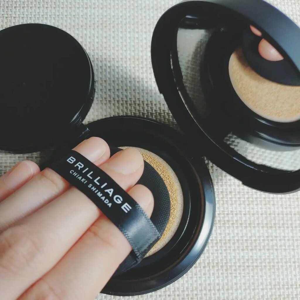 クリエイターズ ロングウェア UV クッション/ブリリアージュ/クッションファンデーションを使ったクチコミ(3枚目)