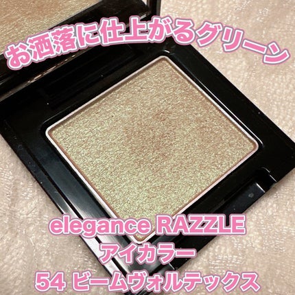 ラズル アイカラー/エレガンス ラズル /単色アイシャドウを使ったクチコミ(1枚目)