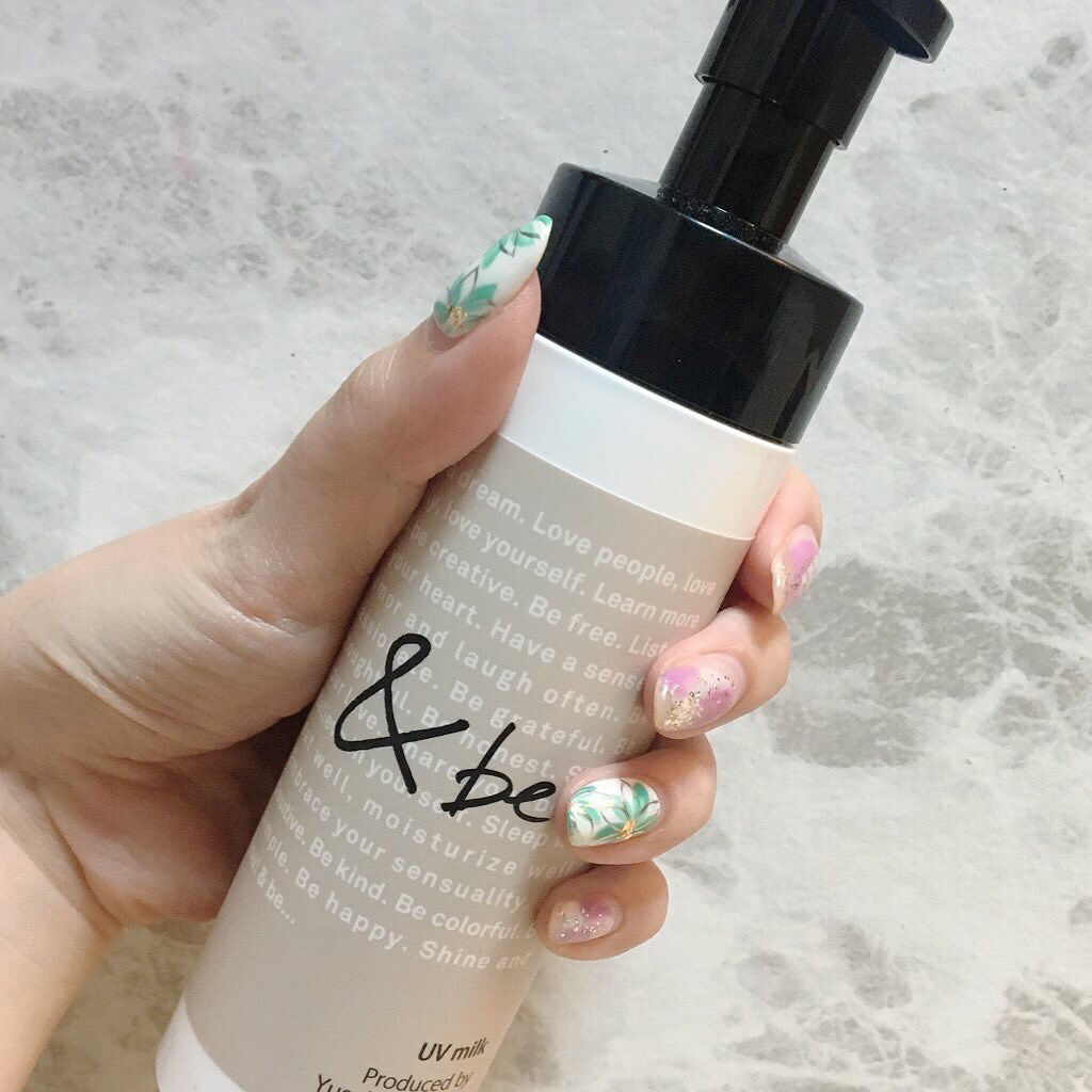 UVミルク/＆be/日焼け止め・UVケアを使ったクチコミ（1枚目）