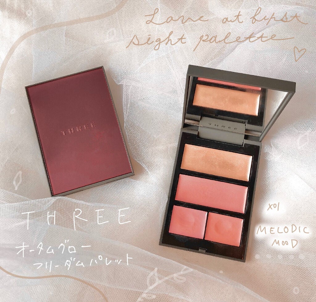 THREE シマリング グロー デュオ/THREE/クリームハイライトを使ったクチコミ(1枚目)