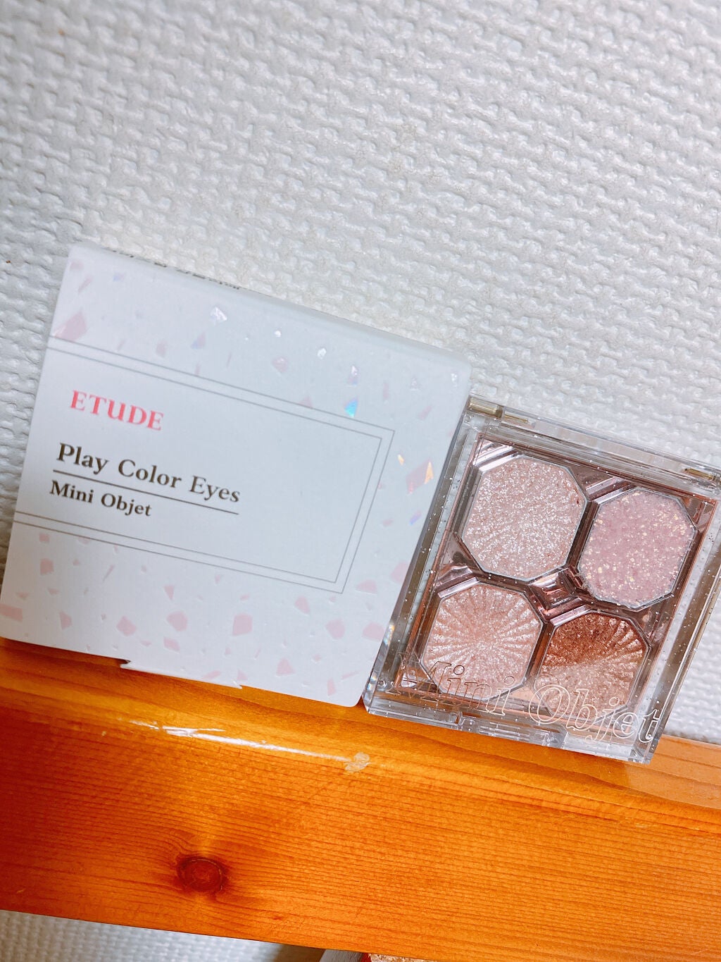 プレイカラーアイズ ミニオブジェ/ETUDE/アイシャドウパレットを使ったクチコミ(1枚目)