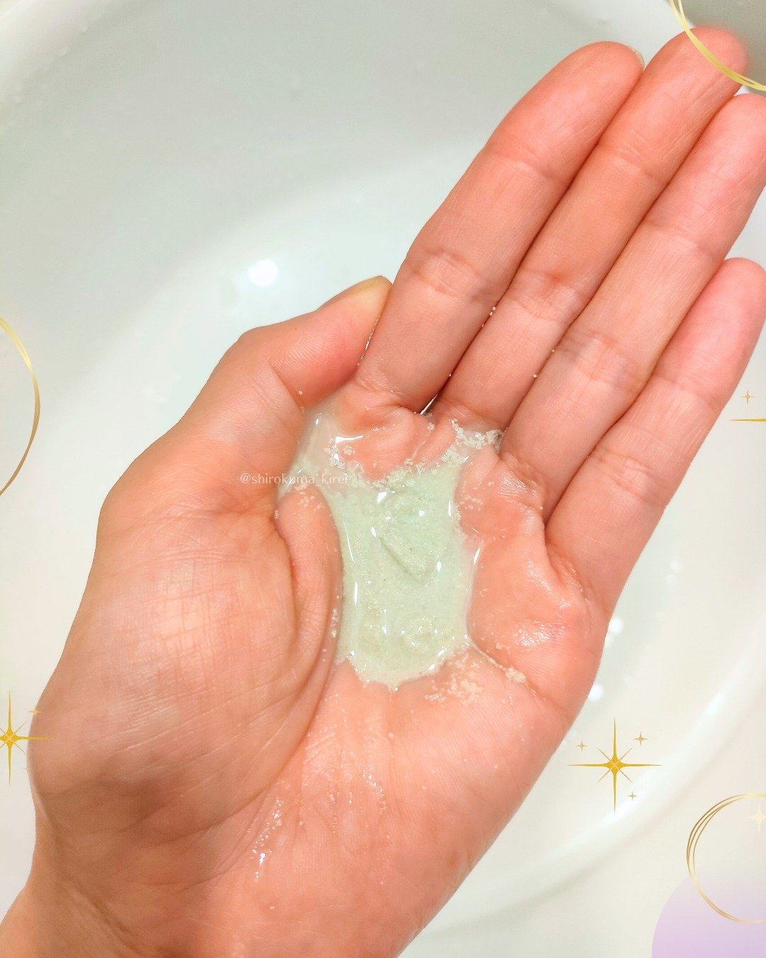 グリーン クレイ酵素クレンザー/SKIN SIGNAL/洗顔パウダーを使ったクチコミ（3枚目）