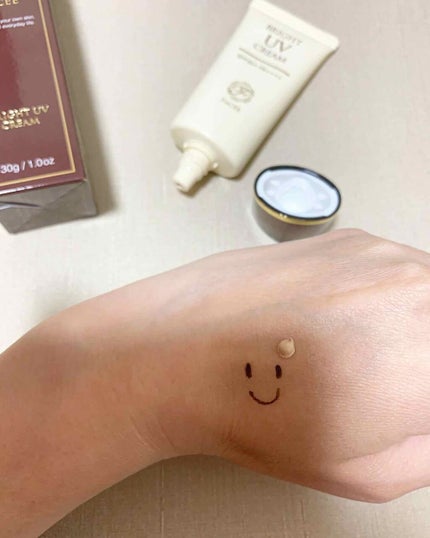 ブライトUVクリーム/Facee/日焼け止めクリームを使ったクチコミ(1枚目)