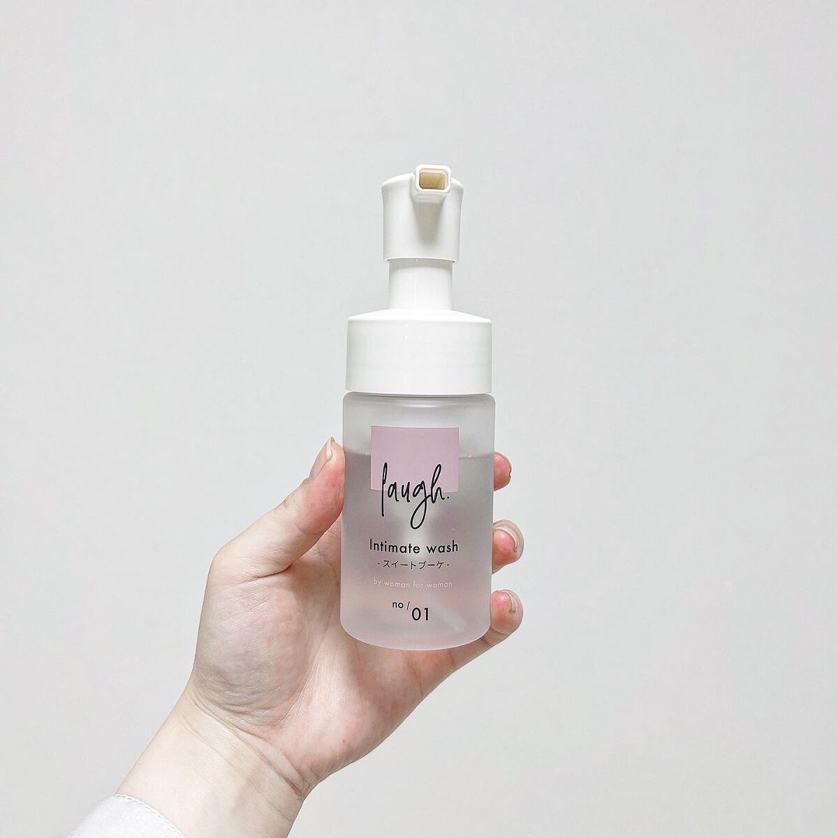 laugh.インティメイトウォッシュ　無香料/laugh./デリケートゾーンケアを使ったクチコミ（1枚目）