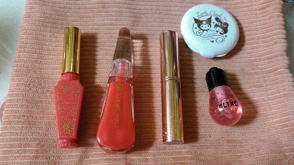 リップティントシロップ/キャンメイク/リップティントを使ったクチコミ（2枚目）