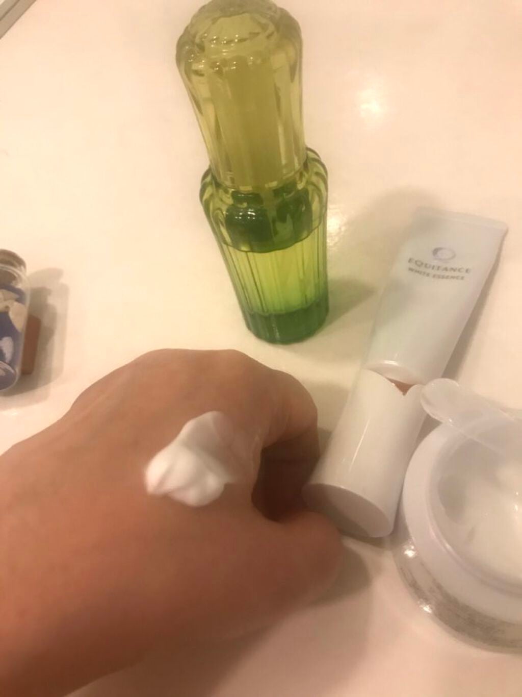 ホワイトクリーム/エクイタンス/フェイスクリームを使ったクチコミ(1枚目)