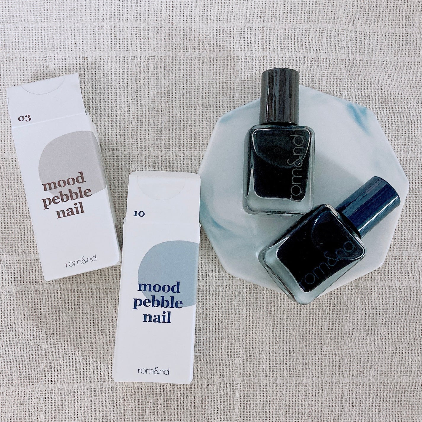 ムードペブルネイル/rom&nd/マニキュアを使ったクチコミ(1枚目)