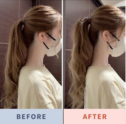 からまないゴム S ブラック/DAISO/ヘアアクセサリーを使ったクチコミ(1枚目)