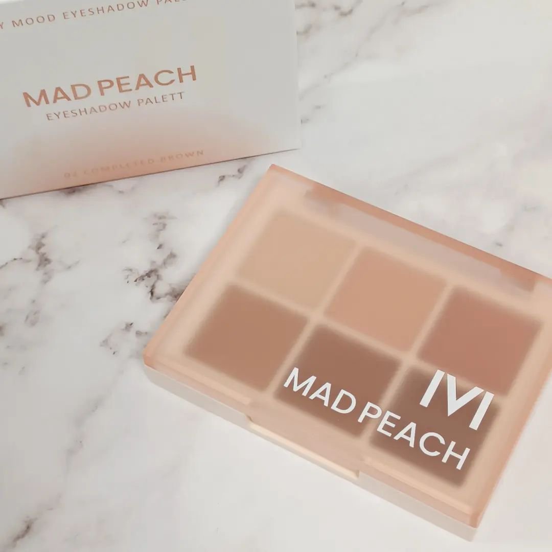 デイリームードアイシャドウパレット/MAD PEACH/アイシャドウパレットを使ったクチコミ（3枚目）