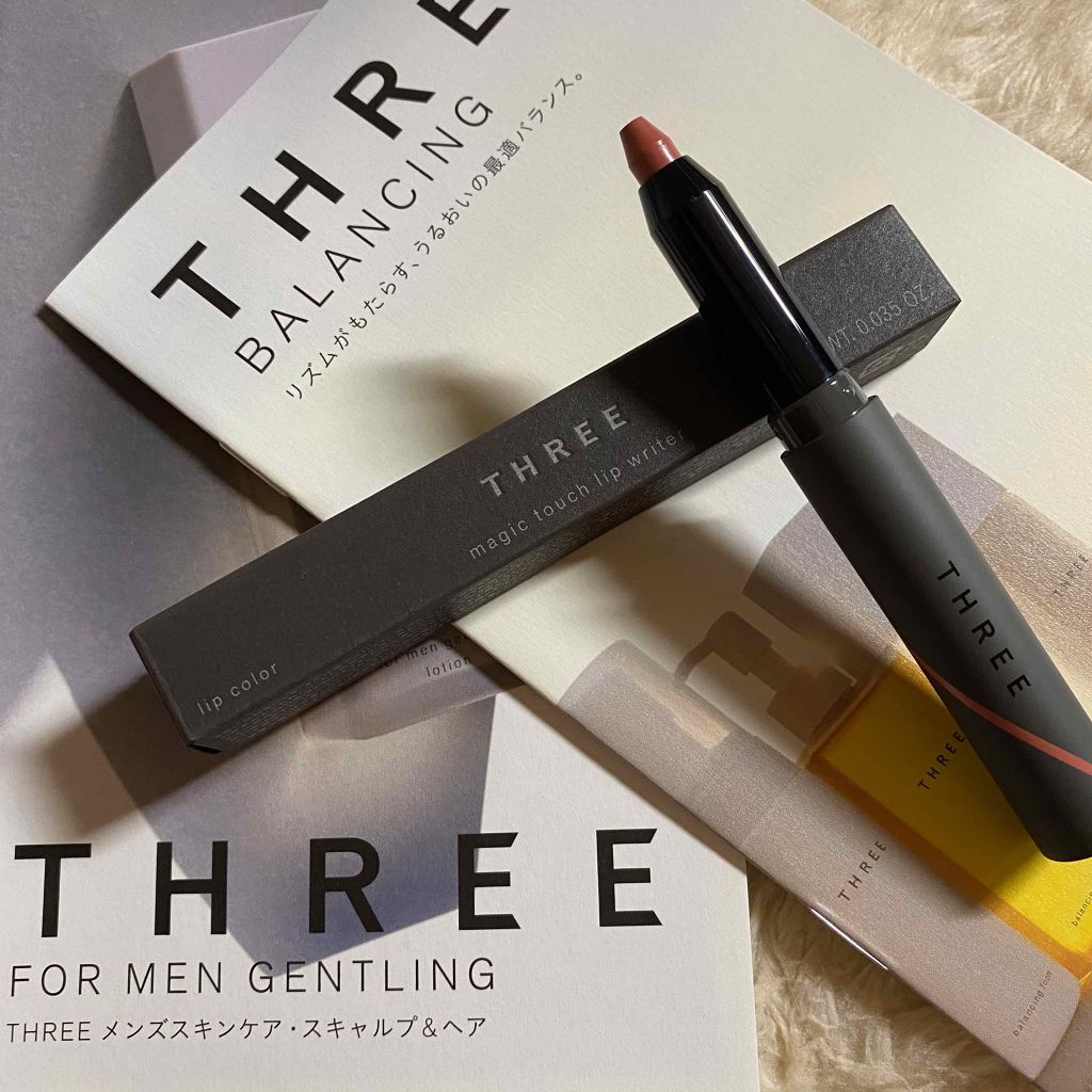 マジックタッチリップライター/THREE/口紅を使ったクチコミ(1枚目)