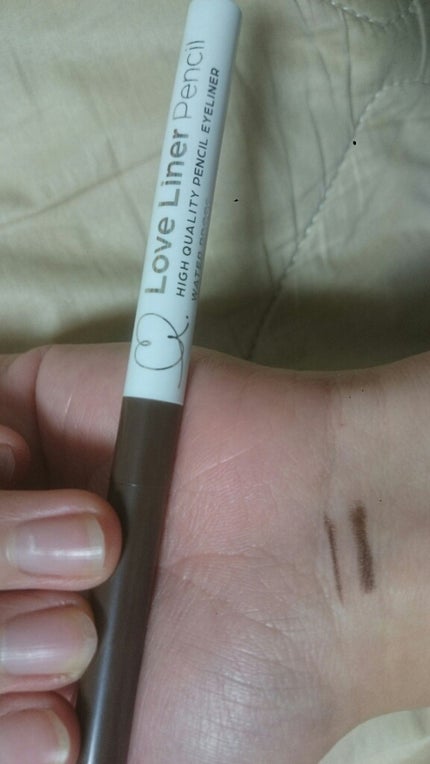 ラブ・ライナー ペンシル/ラブ・ライナー/ペンシルアイライナーを使ったクチコミ(1枚目)