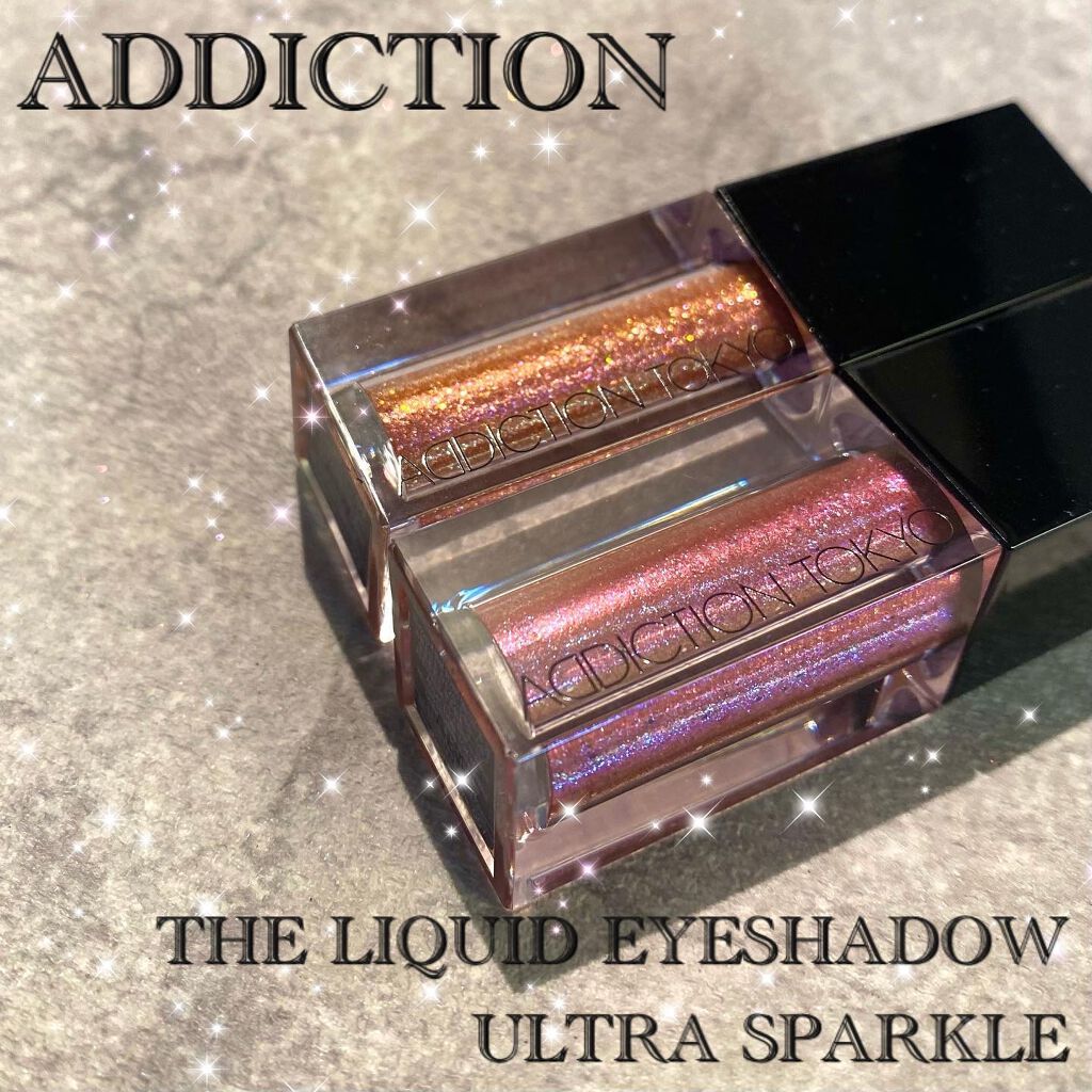 ザ リキッド アイシャドウ　ウルトラスパークル 007 Nurturing Love/ADDICTION/リキッドアイシャドウを使ったクチコミ（1枚目）
