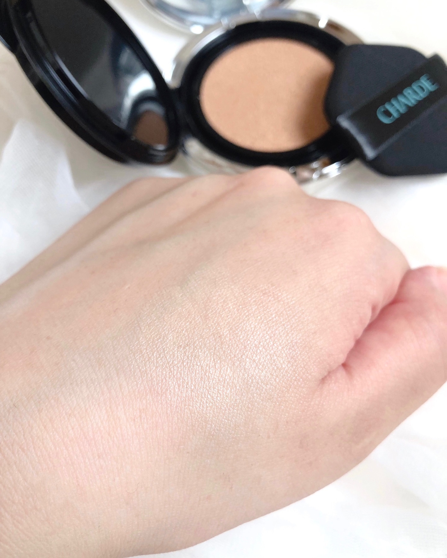 瞬間クッションファンデーション/CHARDE/クッションファンデーションを使ったクチコミ（3枚目）