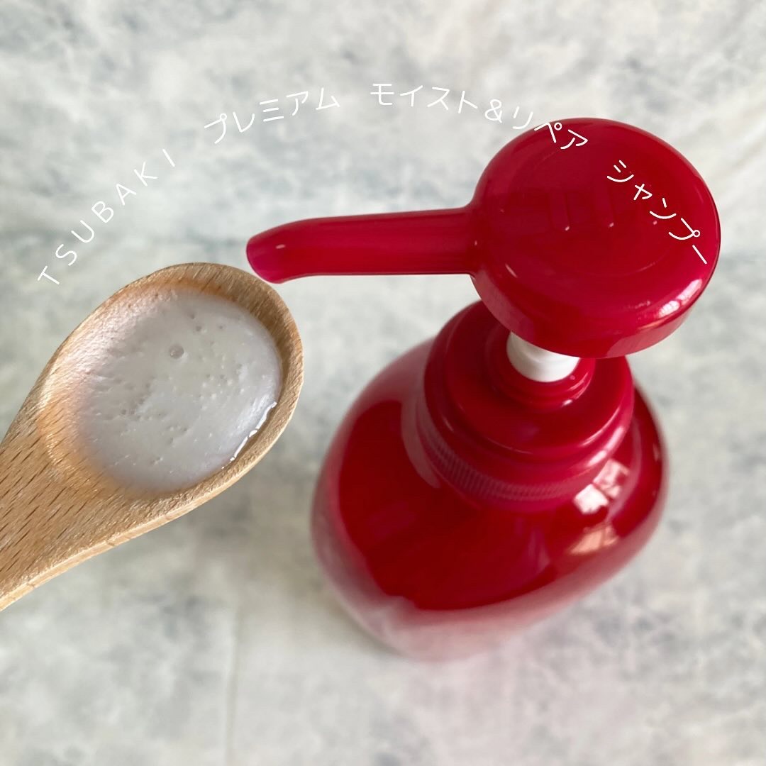 TSUBAKI プレミアム モイスト＆リペア シャンプー/コンディショナー コンディショナー（450mL）/TSUBAKI/市販シャンプーを使ったクチコミ（2枚目）