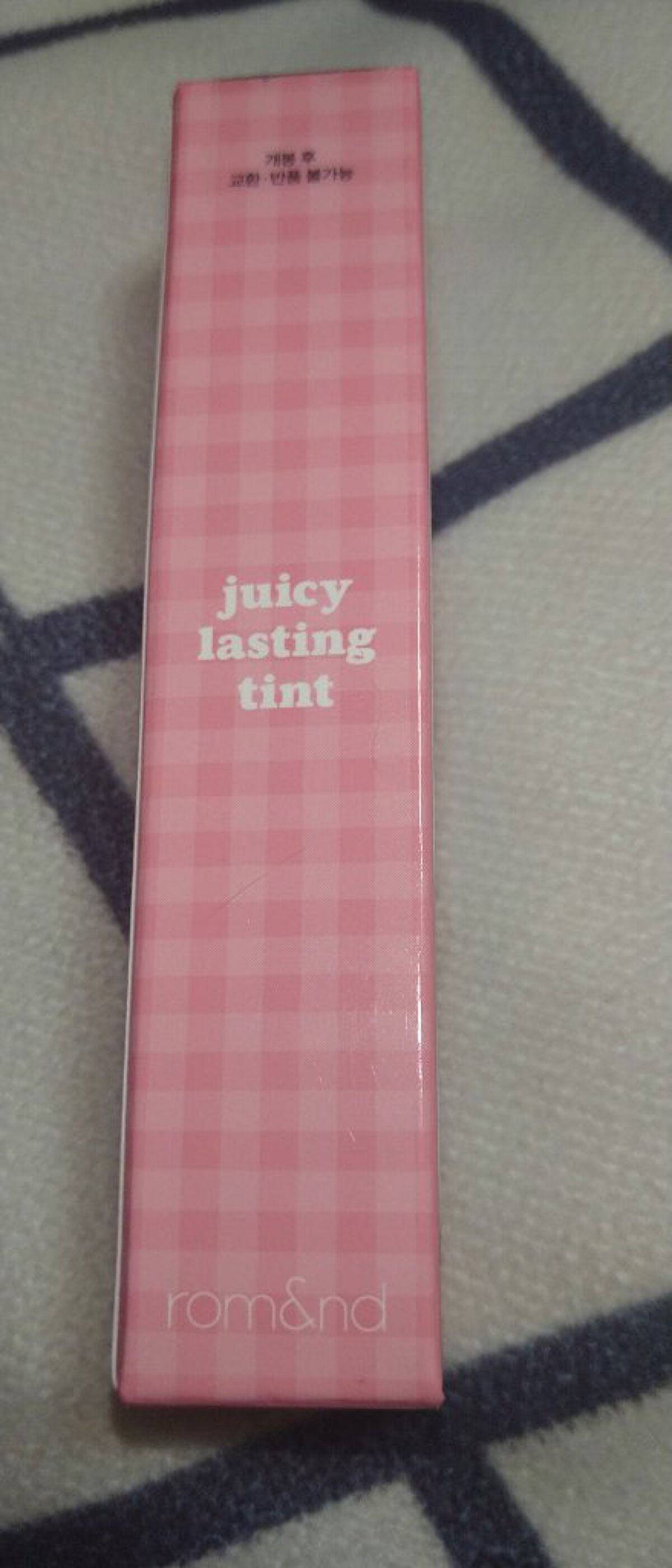 ジューシーラスティングティント/rom&nd/リップティントを使ったクチコミ(1枚目)