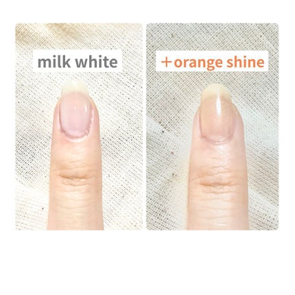 uka×ユナイテッドアローズ オレンジスタディ uka top coat orange shine/uka/マニキュアの画像