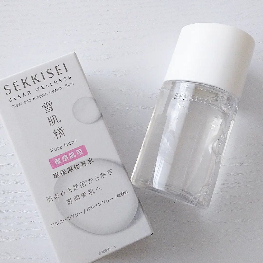 クリアウェルネス ピュア コンクSS/雪肌精/化粧水を使ったクチコミ(1枚目)
