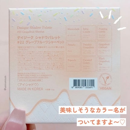 シャドウパレット/dasique/アイシャドウパレットを使ったクチコミ(4枚目)