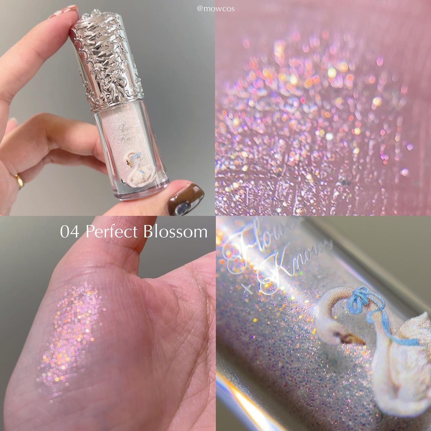 フラワーノーズスワンバレエシリーズ アイシャドウパレット/FlowerKnows/アイシャドウパレットを使ったクチコミ(6枚目)