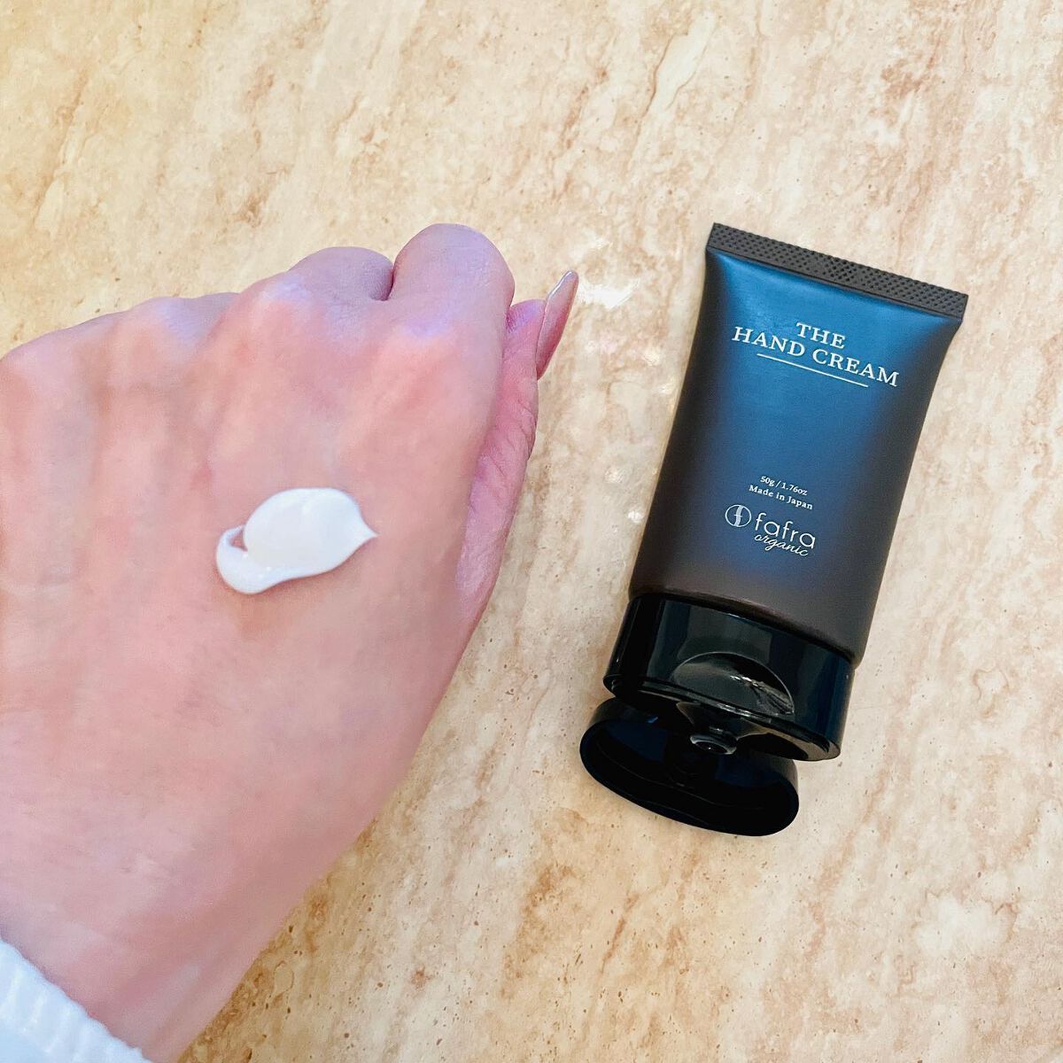fafraオーガニック ハンドクリーム【フレッシュローズの香り】/fafra/ハンドクリームを使ったクチコミ（3枚目）