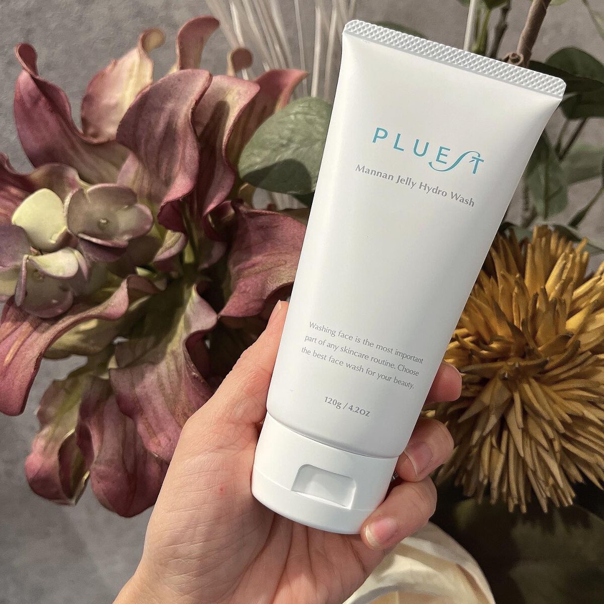 マンナンジェリーハイドロウォッシュ/PLUEST/洗顔料を使ったクチコミ(2枚目)