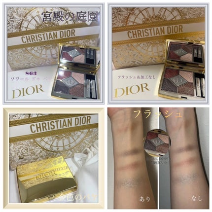 ディオールショウ サンク クルール(クリスマス コレクション 2024 限定品)/Dior/アイシャドウを使ったクチコミ(1枚目)