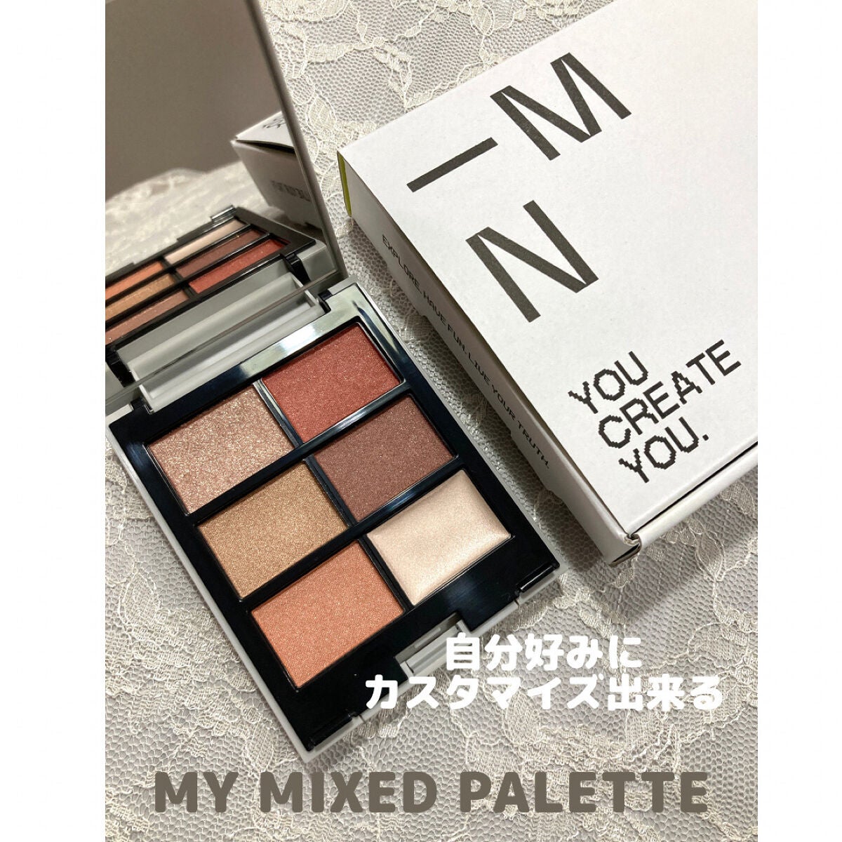 MY MIXED PALETTE 6色カスタムパレット/MN/マルチパレットを使ったクチコミ(1枚目)