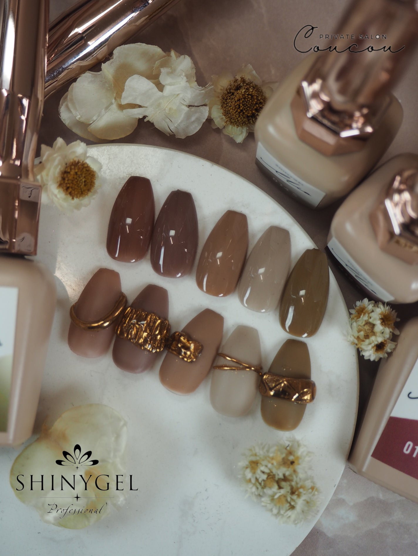 🐒ズボラママみっちゃんの高見えネイル💅 on LIPS 「←他にもたくさん投稿してます♪改めて@shinygel第3期B..」(1枚目)