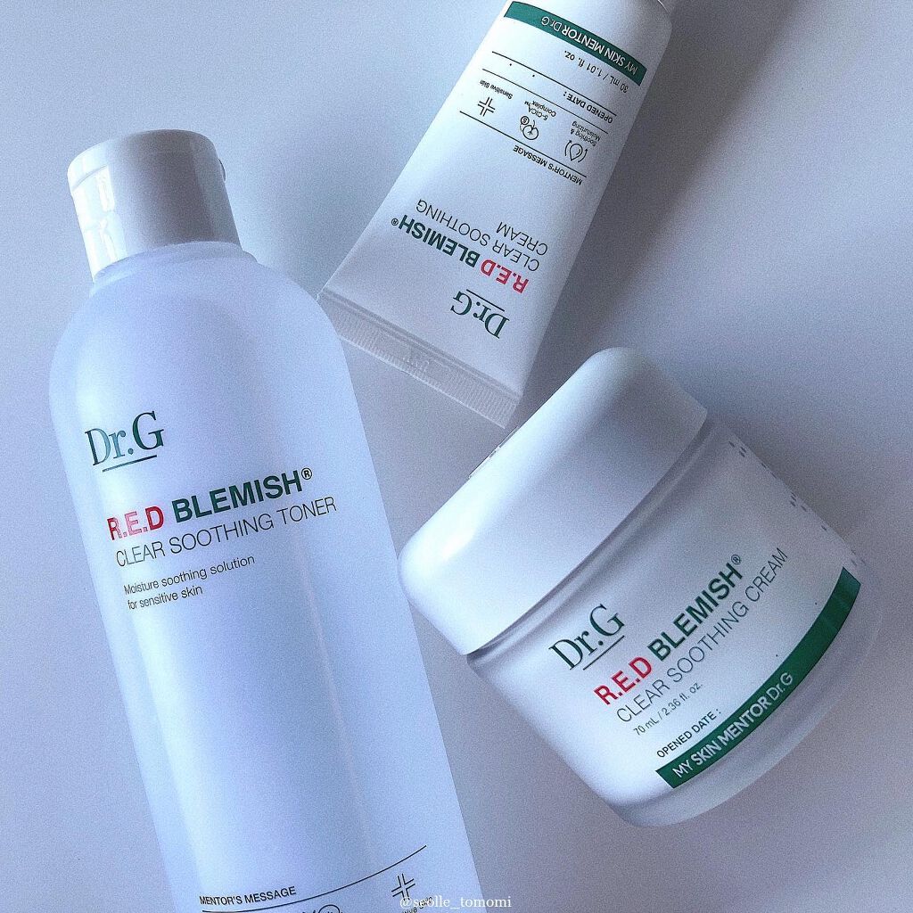 レッドブレミッシュ クリアスージングトナー/Dr.G/化粧水を使ったクチコミ（1枚目）