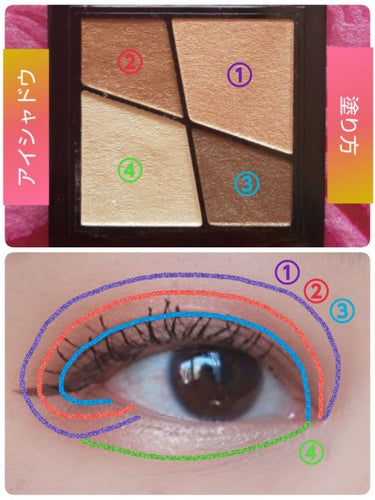 UR GLAM　VELVET EYE COLOR PALETTE/U R GLAM/アイシャドウパレットを使ったクチコミ（3枚目）