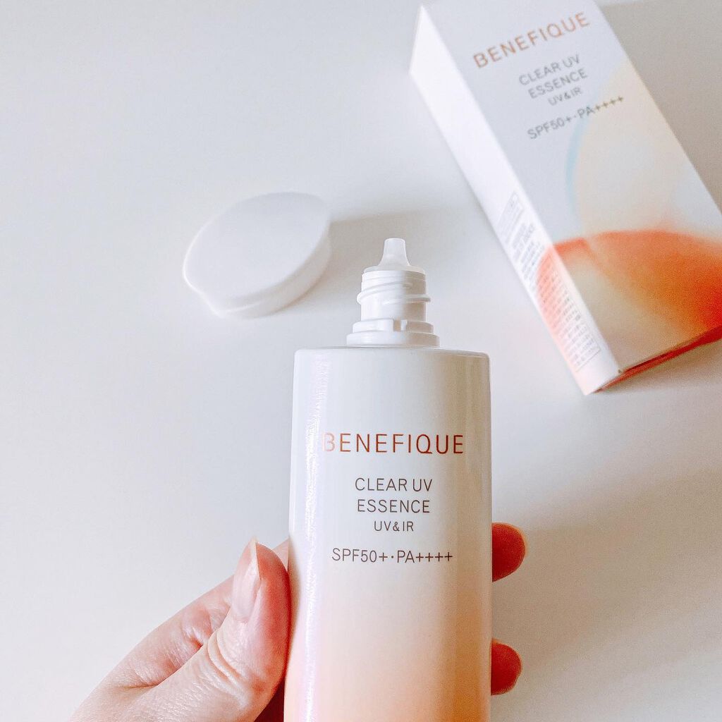 ベネフィーク クリア UV エッセンス（ＵＶ＆ＩＲ）/BENEFIQUE/日焼け止めローションを使ったクチコミ（2枚目）