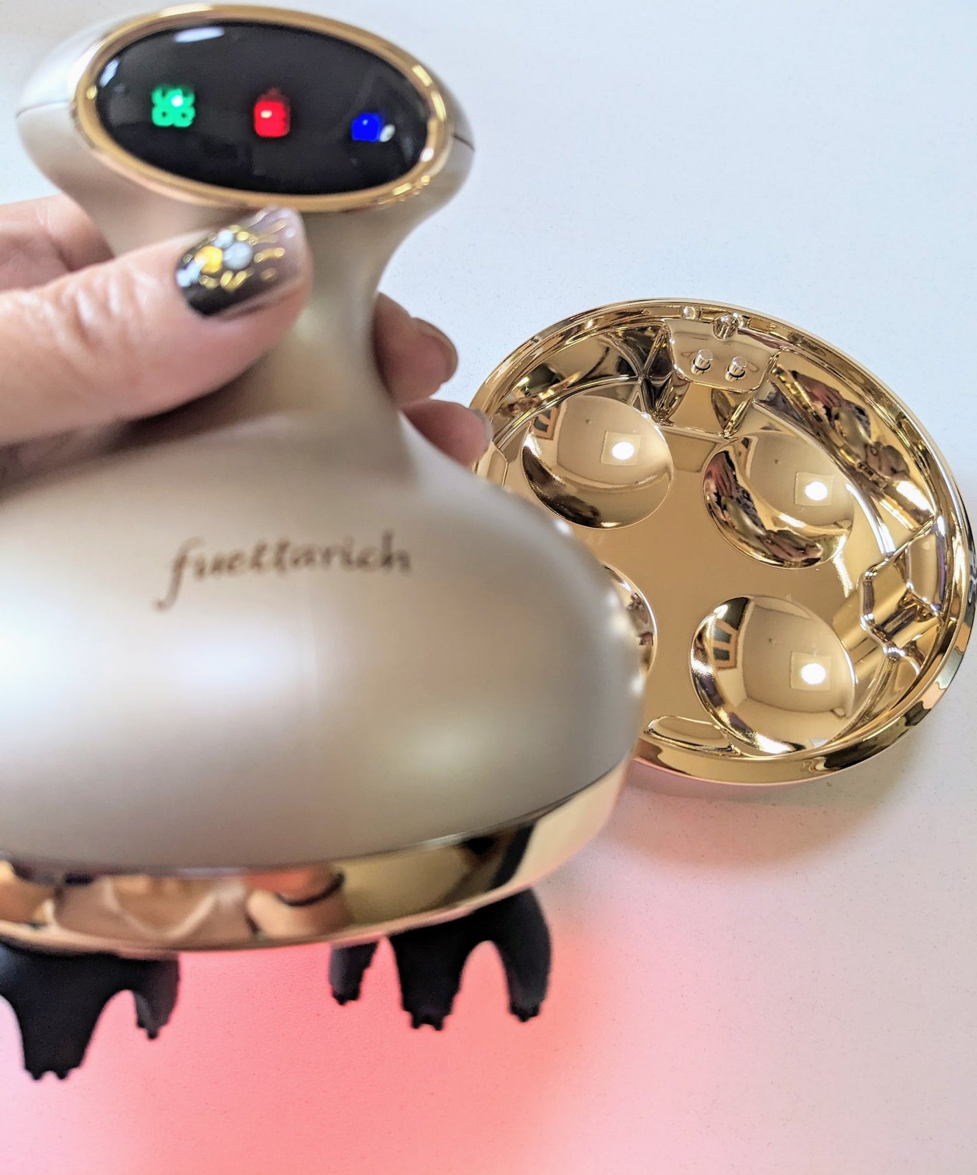 スカルプ ヘッドスパ/fuettarich (フエッタリッチ)/ヘッドマッサージャーを使ったクチコミ(2枚目)