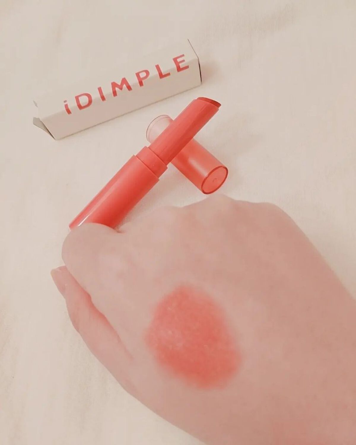 ティントマイスターリップ/iDIMPLE/リップティントを使ったクチコミ（3枚目）