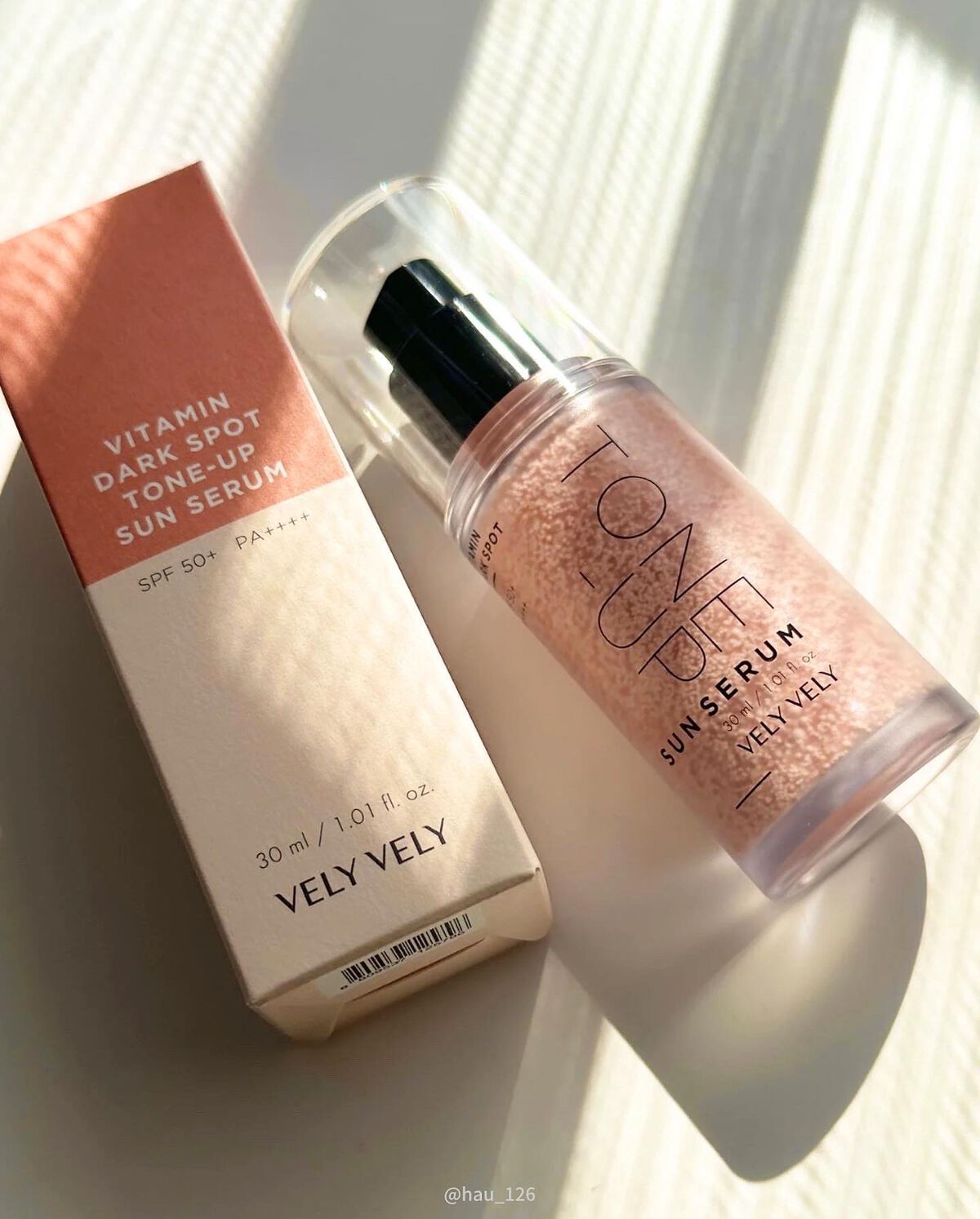 ビタミントーンアップサンセラム/VELY VELY/日焼け止めローションを使ったクチコミ(6枚目)