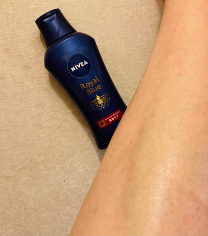 ニベア ロイヤルブルーボディミルク 美容ケア/ニベア/ボディミルクを使ったクチコミ(4枚目)