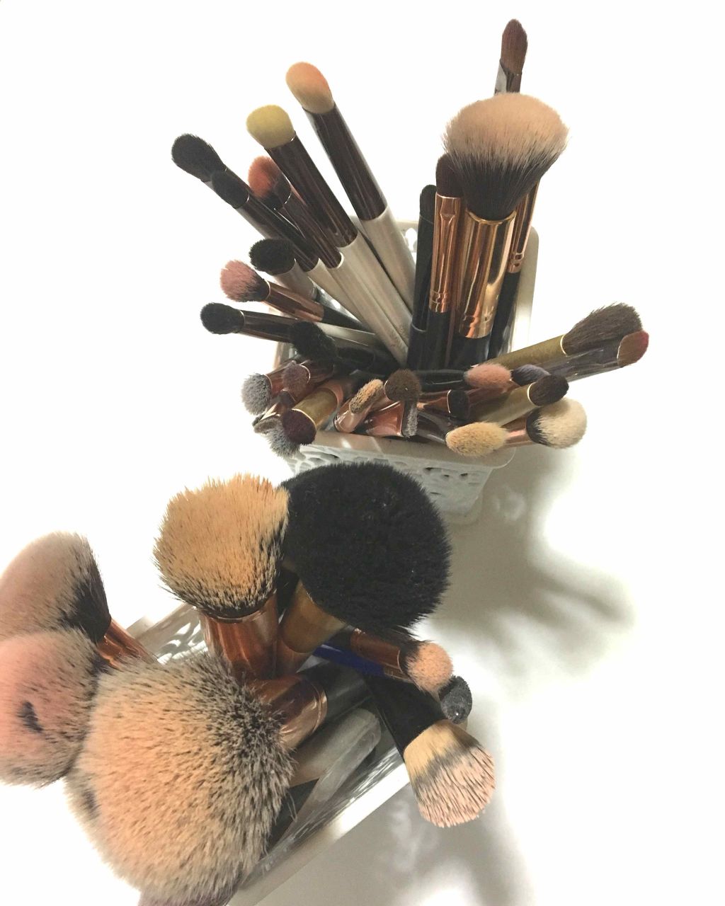 貴族のゴールド メイクブラシ11本セット 化粧ポーチ付き/SIXPLUS/メイクブラシを使ったクチコミ（2枚目）