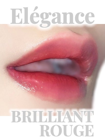 エレガンス ブリリアント ルージュ ビジュー/Elégance/リップグロスを使ったクチコミ(1枚目)